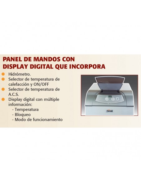 CALDERA FERROLI ATLAS 25 K 100 UNIT
